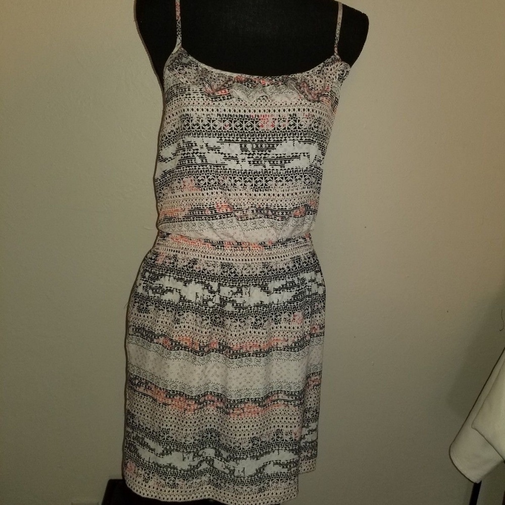 BCBGeneration Dress Summer Tribal Print Sz Small